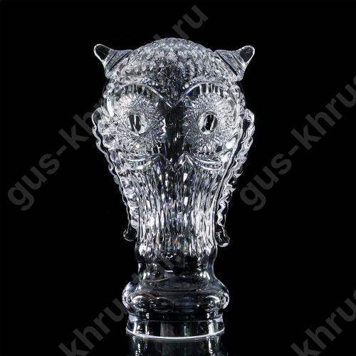 Хрустальный сувенир "Сова" большая