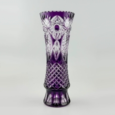 Ваза Хрустальная Для Цветов 34 Сиреневая